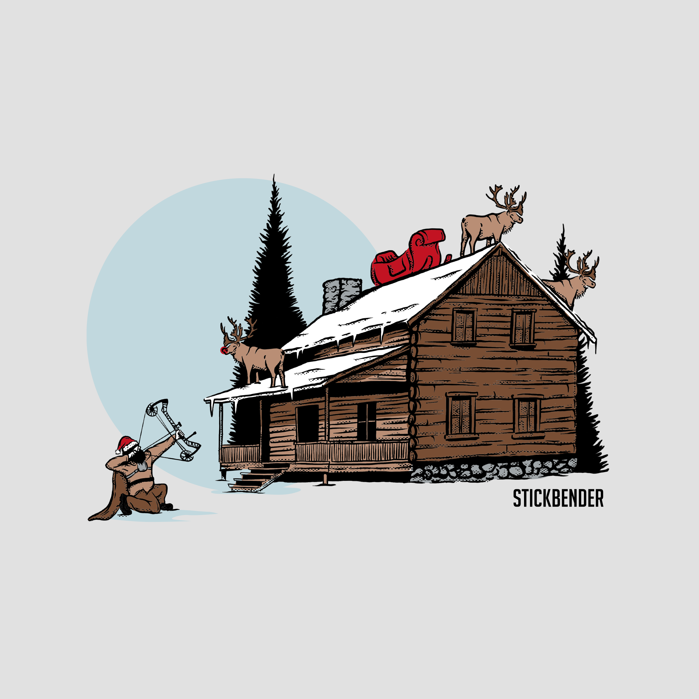 StickBender Christmas Hoodie